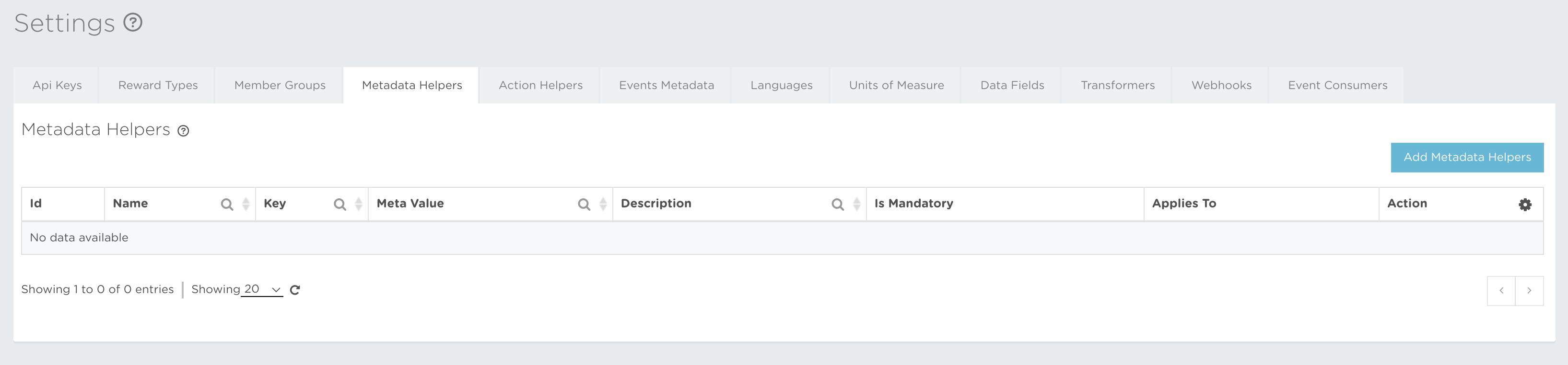 Metadata Helpers